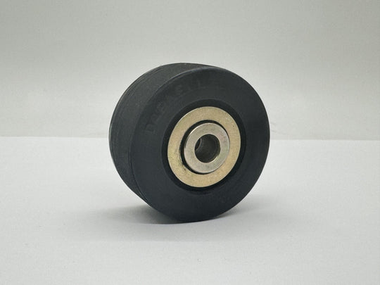 3" x 7/8" Hard Rubber Wheel 165 LB Load Capacity Ball Bearing
