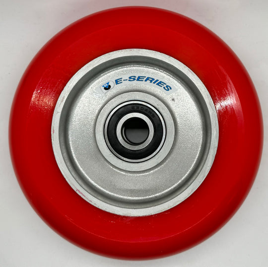 E-Series Ergonomic Polyurethane on Aluminum Wheel 8"x2"