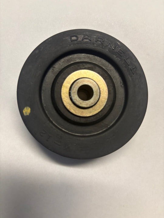 5" x 1-1/4" Hi-Cap Neoprene Rubber Wheel 250 LB Load Capacity Ball Bearing