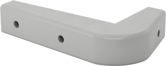 Heavy Duty Gray Rubber Corner Bumper