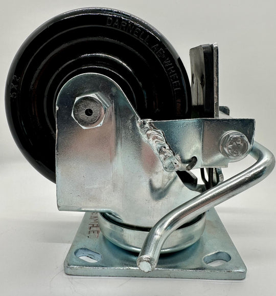 5" x 2" AE Polyurethane Total Lock Brake Swivel Caster