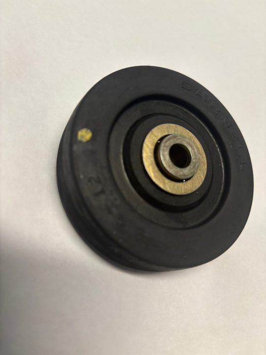 5" x 7/8" Hard Rubber Wheel 165 LB Load Capacity Ball Bearing