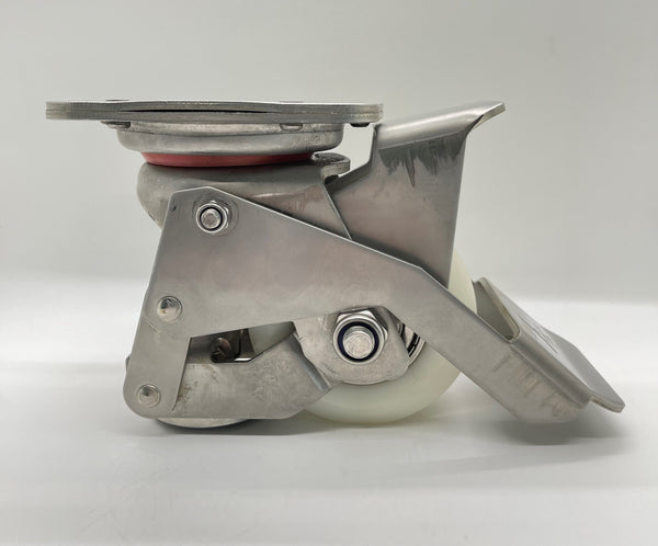 LevelMaster Retractable Stainless Steel Leveling Caster