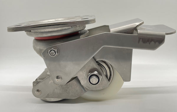 LevelMaster Retractable Stainless Steel Leveling Caster