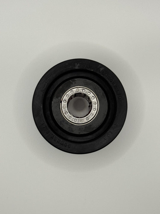 4" x 1-3/8" Hard Rubber Wheel 550 LB Load Capacity Roller Bearing